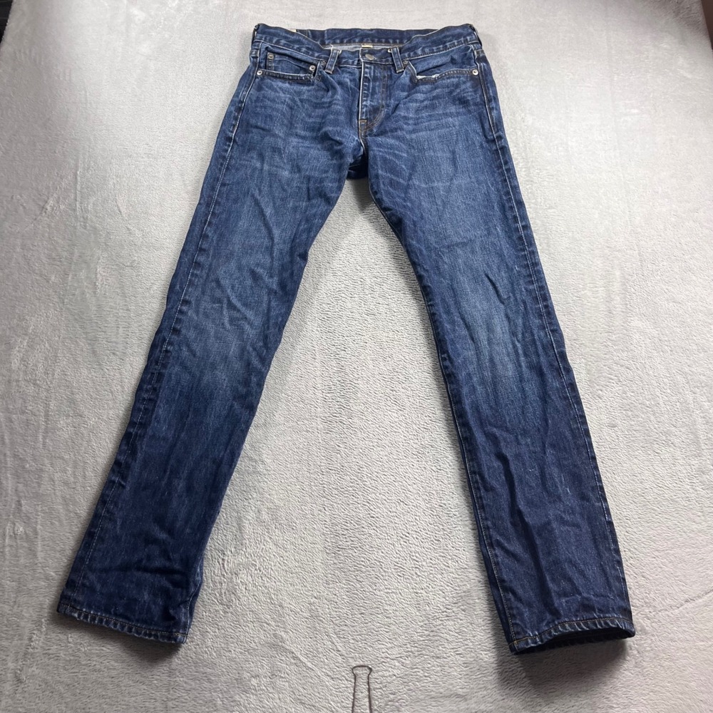 J.Crew 484 Slim Fit Jeans Kaihara Japanese Denim Blue Mens 30x32
